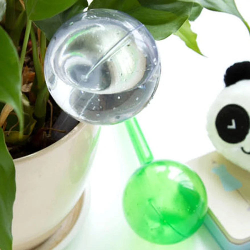 Small Watering Globes - 5 Pack, Available in Various Colors, Plastic