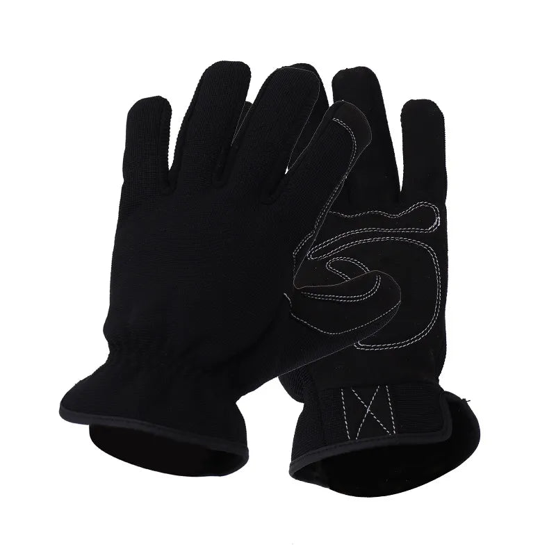 Gardening Gloves - 2 Pack, Size L, Available in Black or Lime Green