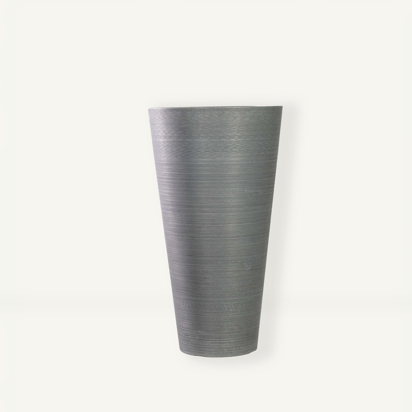 Extra Large Planter (Grey) - 15.3" W, 28" Tall, Indoor / Outdoor Use
