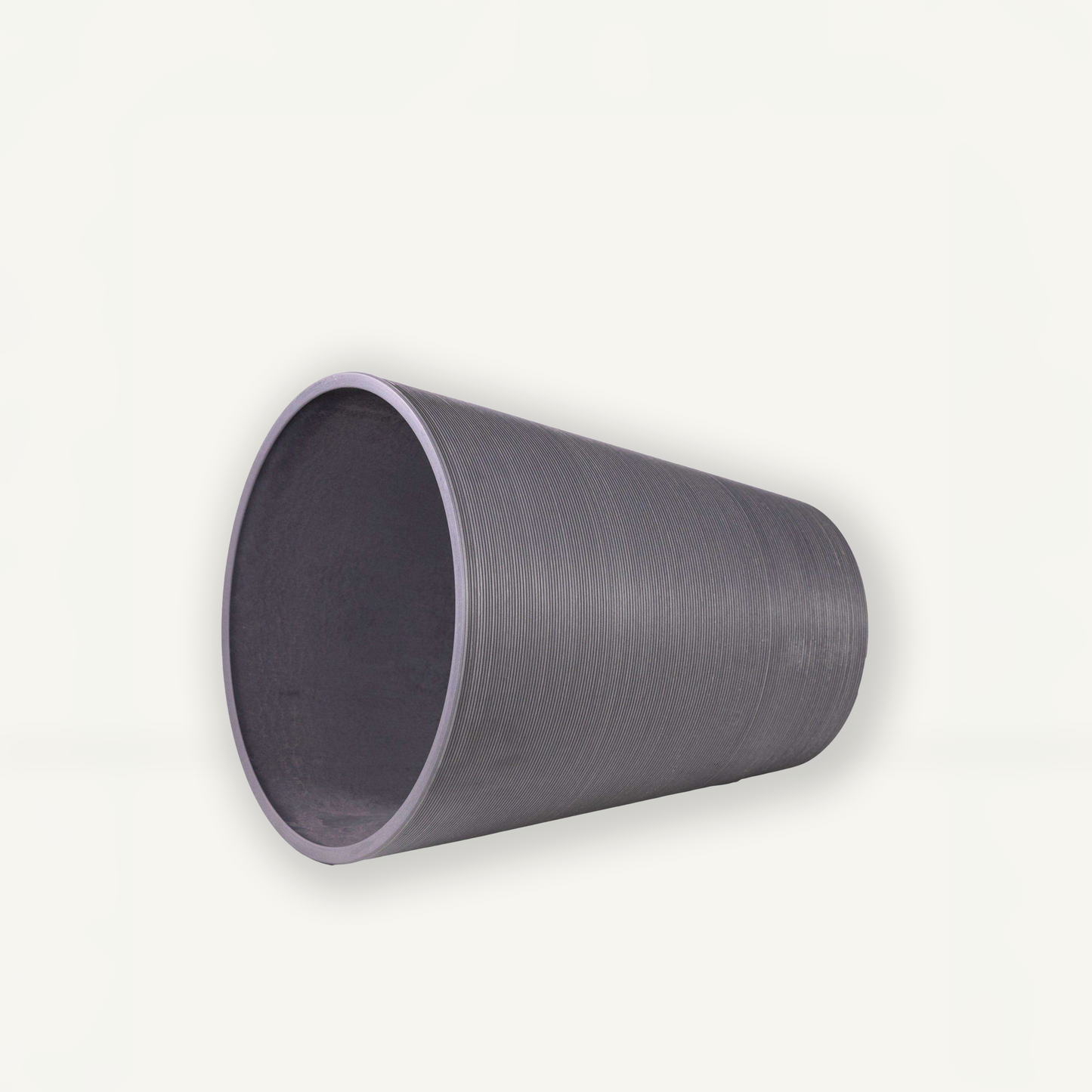 Extra Large Planter (Grey) - 15" W X 18.5" H, for Larger Sized Plants, Indoor / Outdoor Use