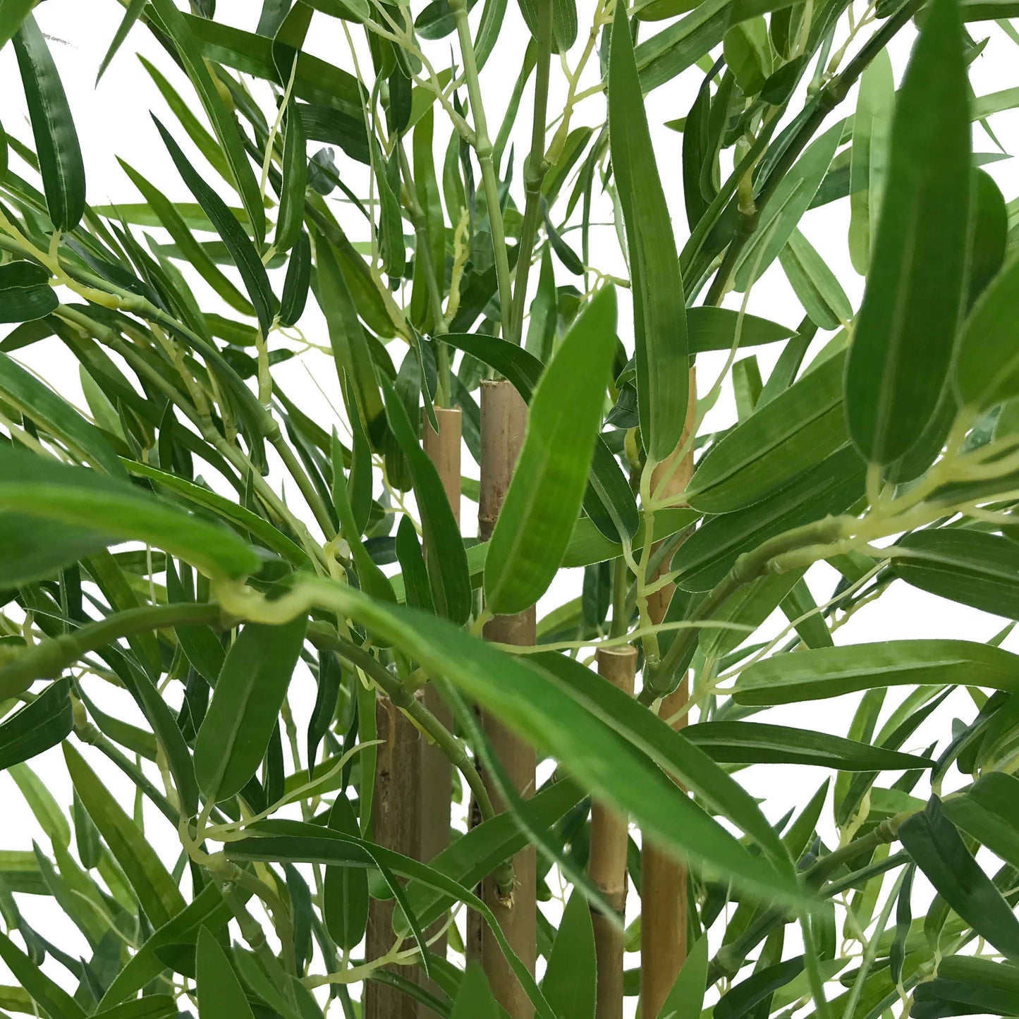 Artificial Bamboo Tree - 4.9 ft Tall, Pot Included