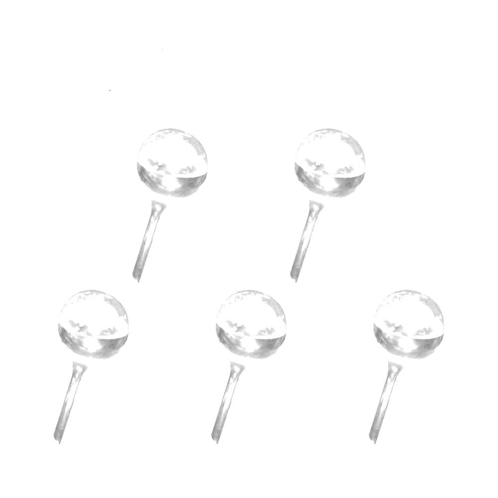 Small Watering Globes - 5 Pack, Available in Various Colors, Plastic