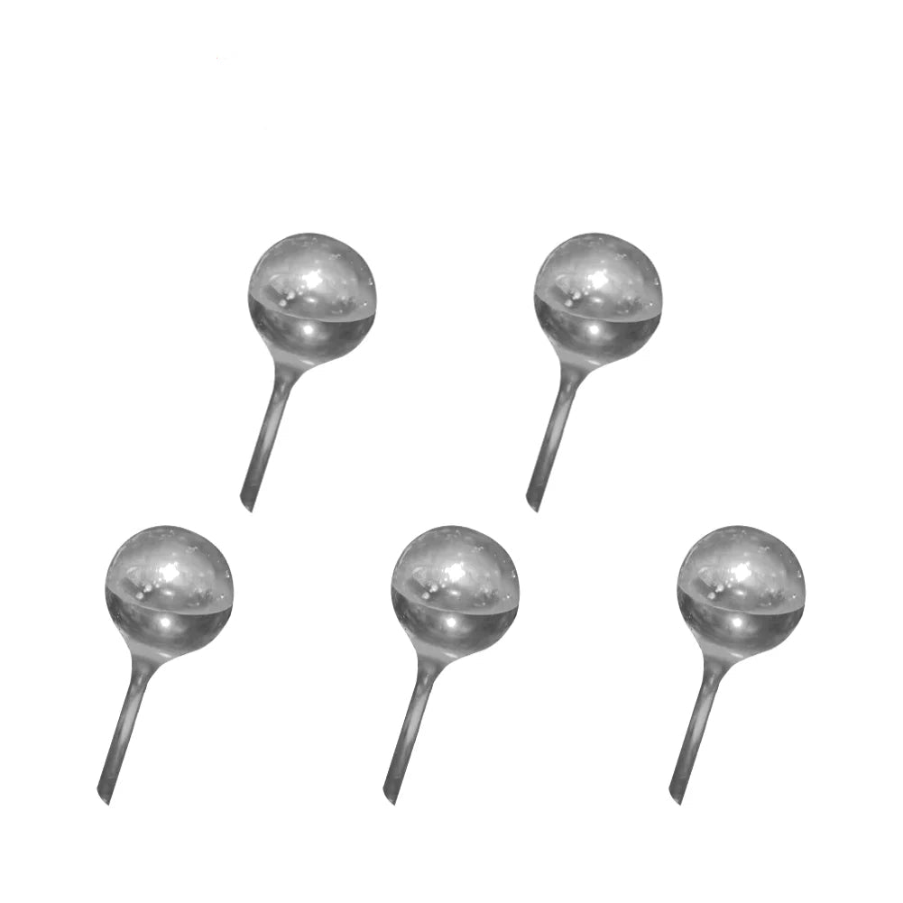 Small Watering Globes - 5 Pack, Available in Various Colors, Plastic