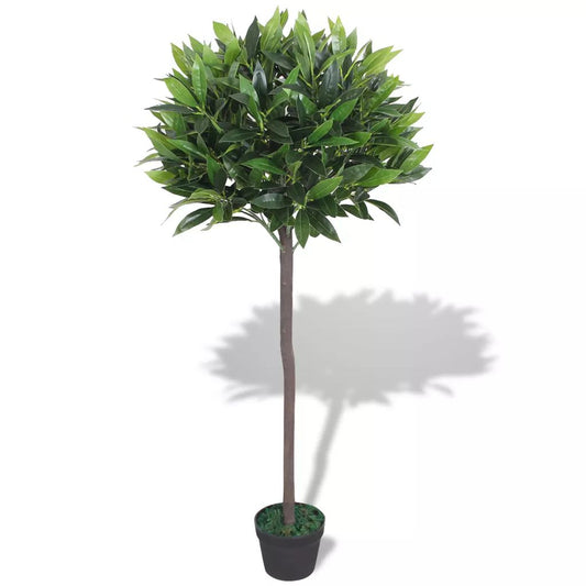 Artificial Bay Tree - Pot Included, 4.1 ft Tall