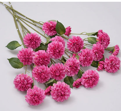 Silk Chrysanthemum Stems - 30.7" L, Available in Assorted Colors