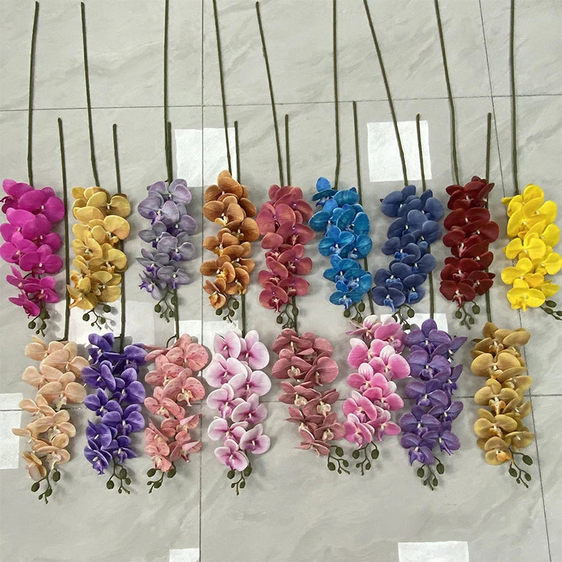 Artificial Silk Orchids - 35.4" H, Available in Assorted Colors
