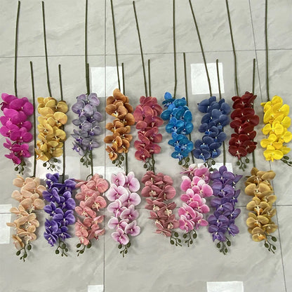 Artificial Silk Orchids - 35.4" H, Available in Assorted Colors