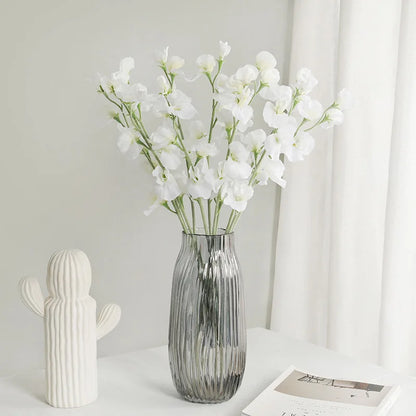 Silk Sweet Pea Flowers - 24.4" L, Available in Assorted Colors