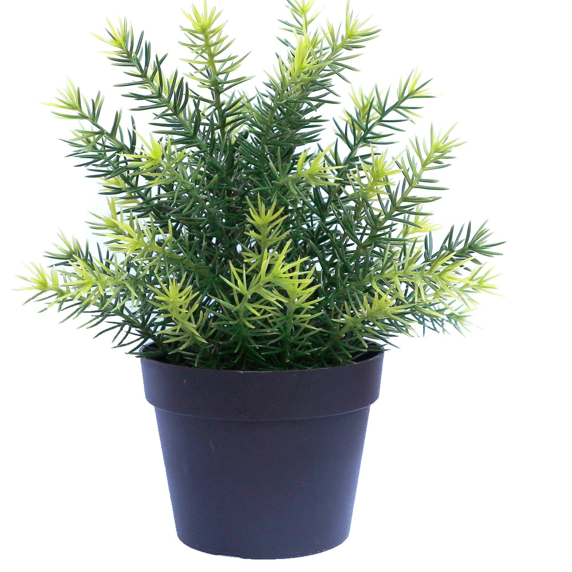 a potted artificial plant