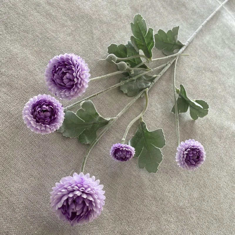 Silk Chrysanthemum Stems - 23.6" L, Available in Assorted Colors