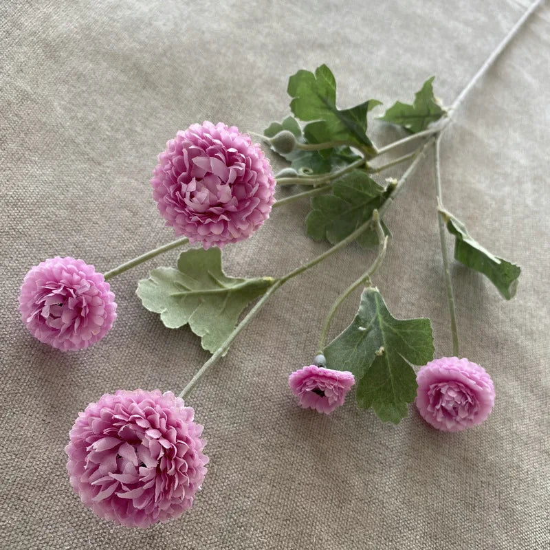 Silk Chrysanthemum Stems - 23.6" L, Available in Assorted Colors