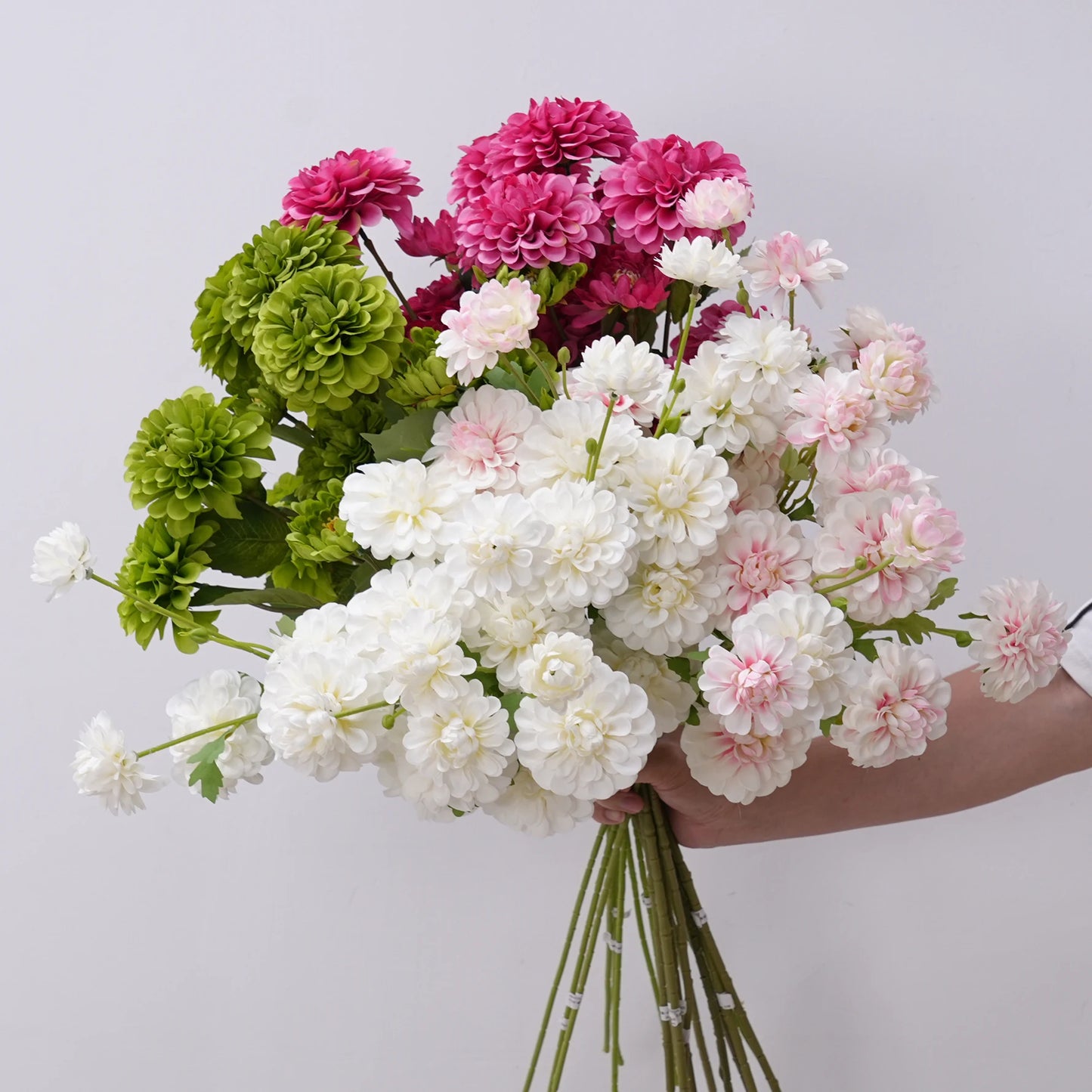 Silk Chrysanthemum Stems - 30.7" L, Available in Assorted Colors