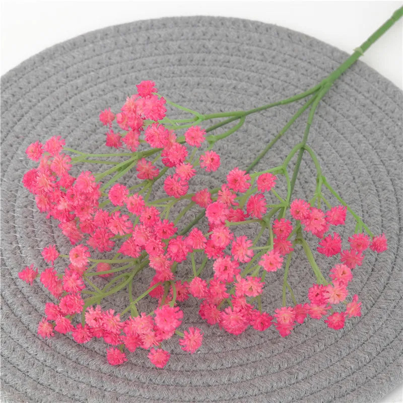 Artificial Gypsophila Stems - 24.1" L, Available in Assorted Colors