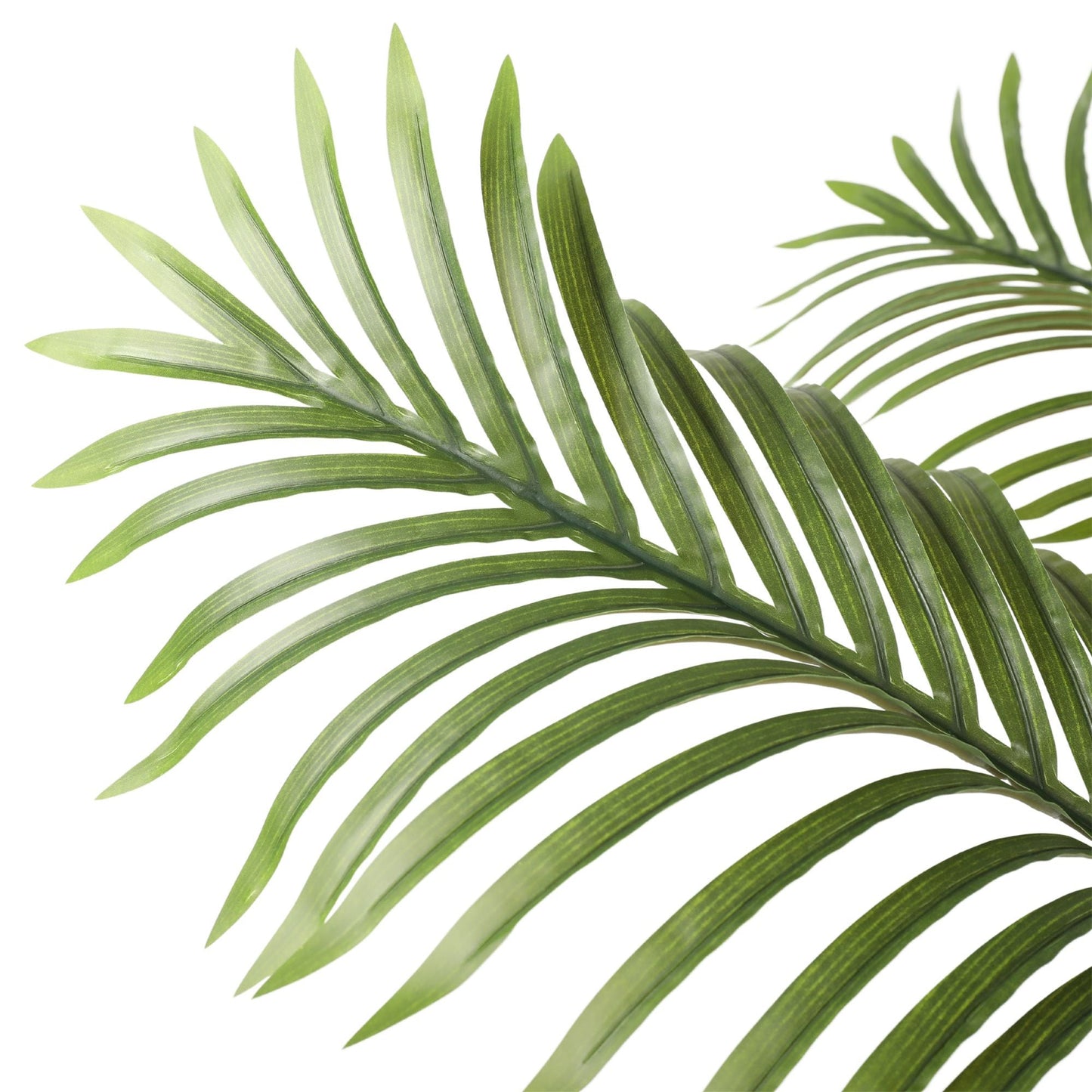 Artificial Potted Palm - 74.8" H, Black Pot Included