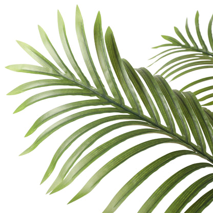 Artificial Potted Palm - 74.8" H, Black Pot Included
