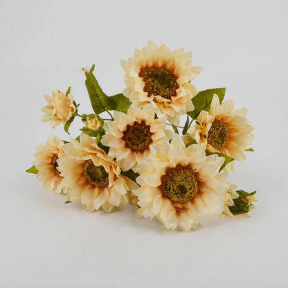 Silk Sunflower Bouquet - 20.8" L, Available in Assorted Colors
