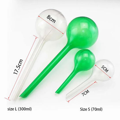 Plastic Watering Globes - for Slow Release Drip, Comes in a 3 Pack