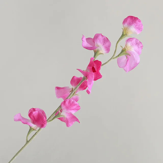 Silk Sweet Pea Flowers - 24.4" L, Available in Assorted Colors