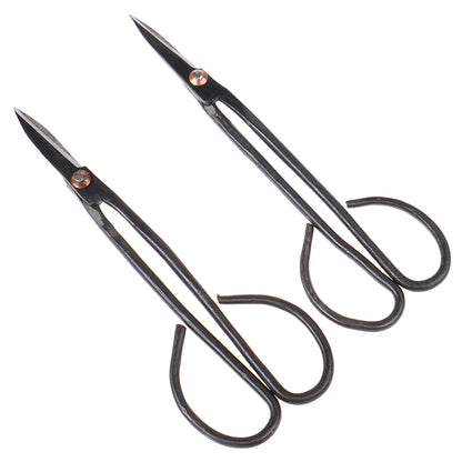 Precision Pruning Scissors (Black) - Made with Steel