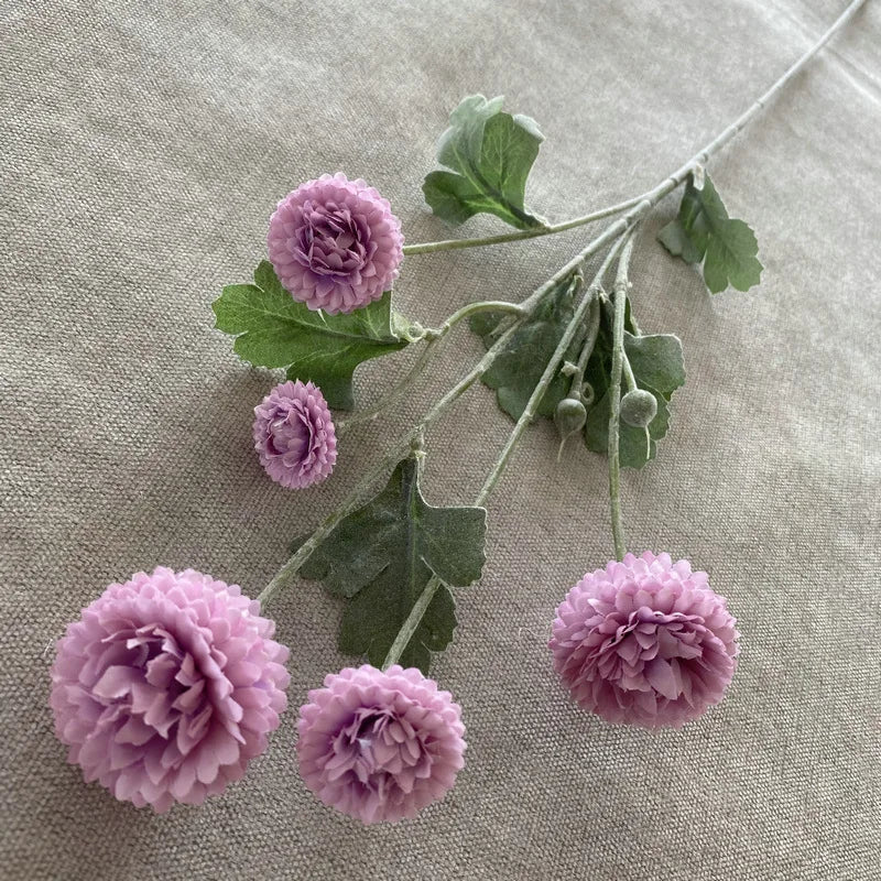 Silk Chrysanthemum Stems - 23.6" L, Available in Assorted Colors