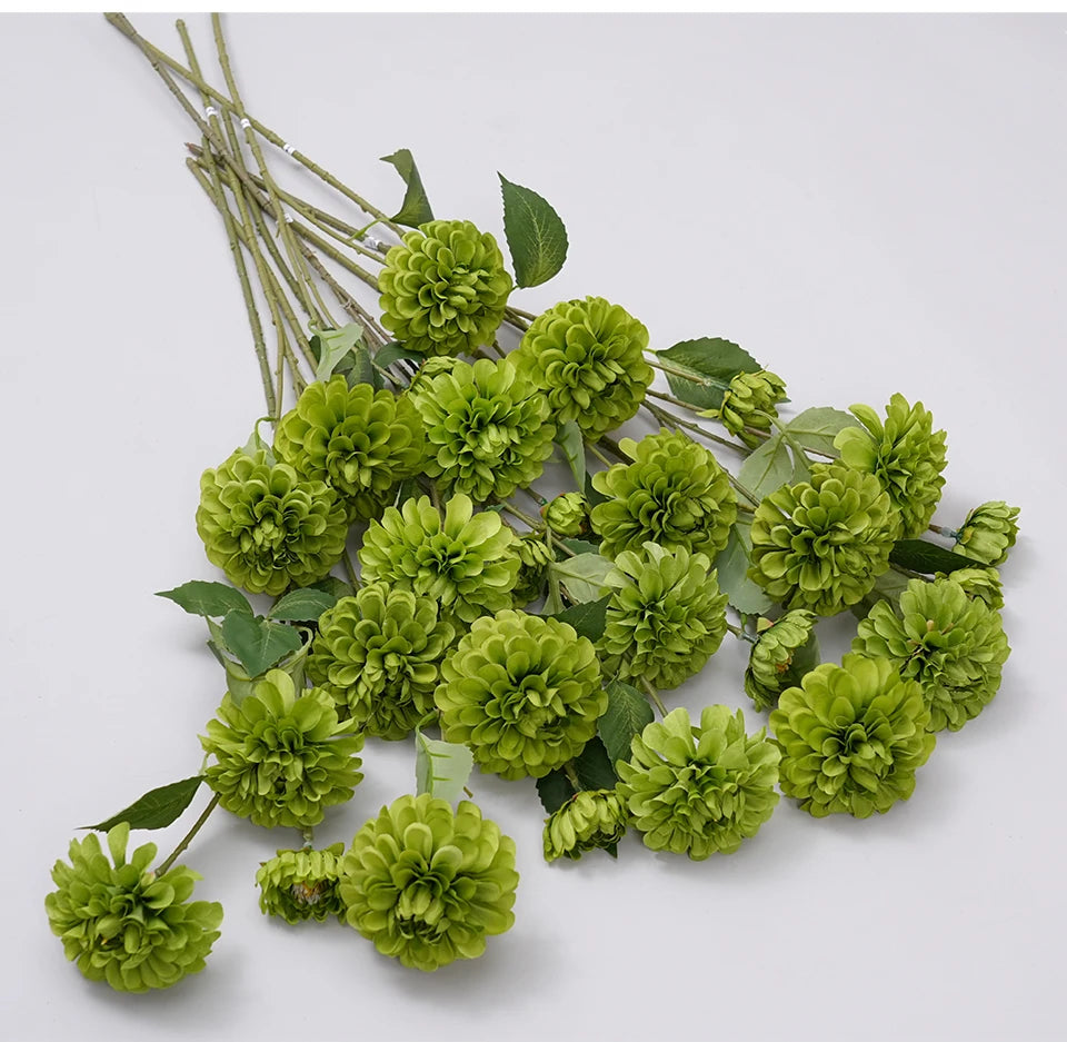 Silk Chrysanthemum Stems - 30.7" L, Available in Assorted Colors
