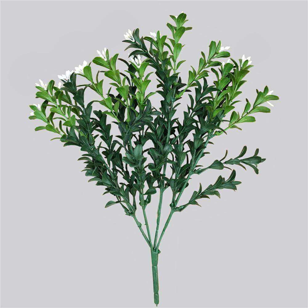 an artificial boxwood stem
