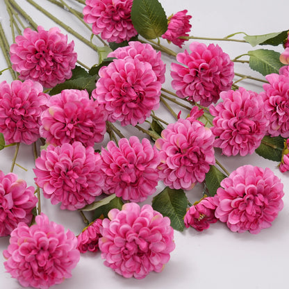 Silk Chrysanthemum Stems - 30.7" L, Available in Assorted Colors