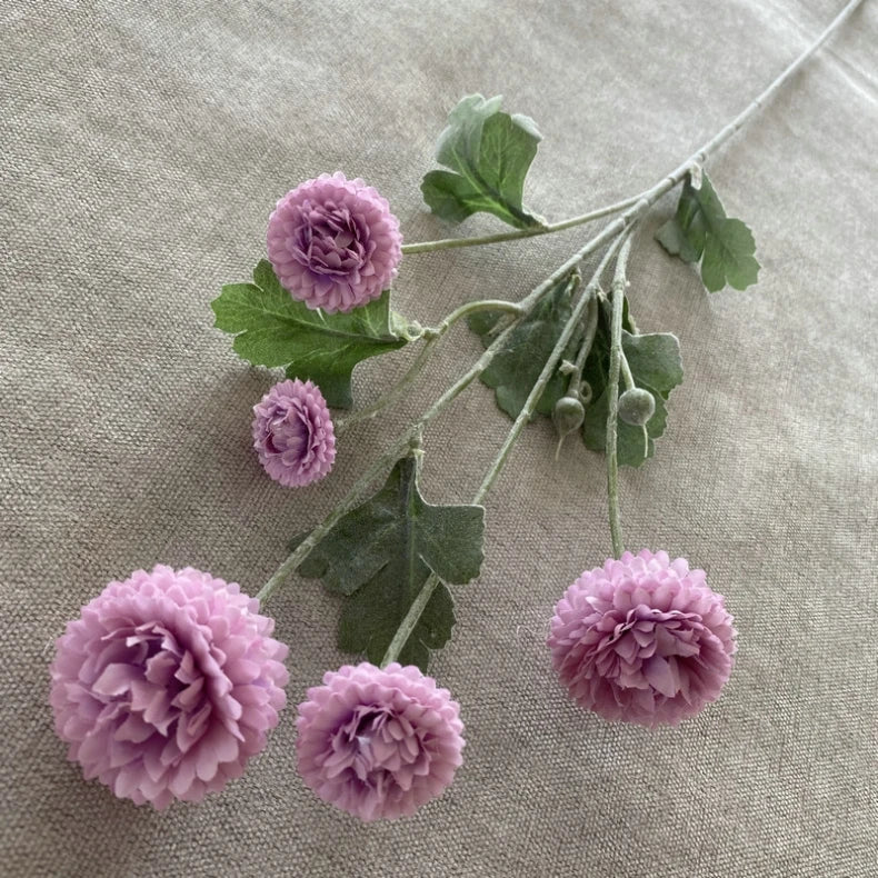 Silk Chrysanthemum Stems - 23.6" L, Available in Assorted Colors