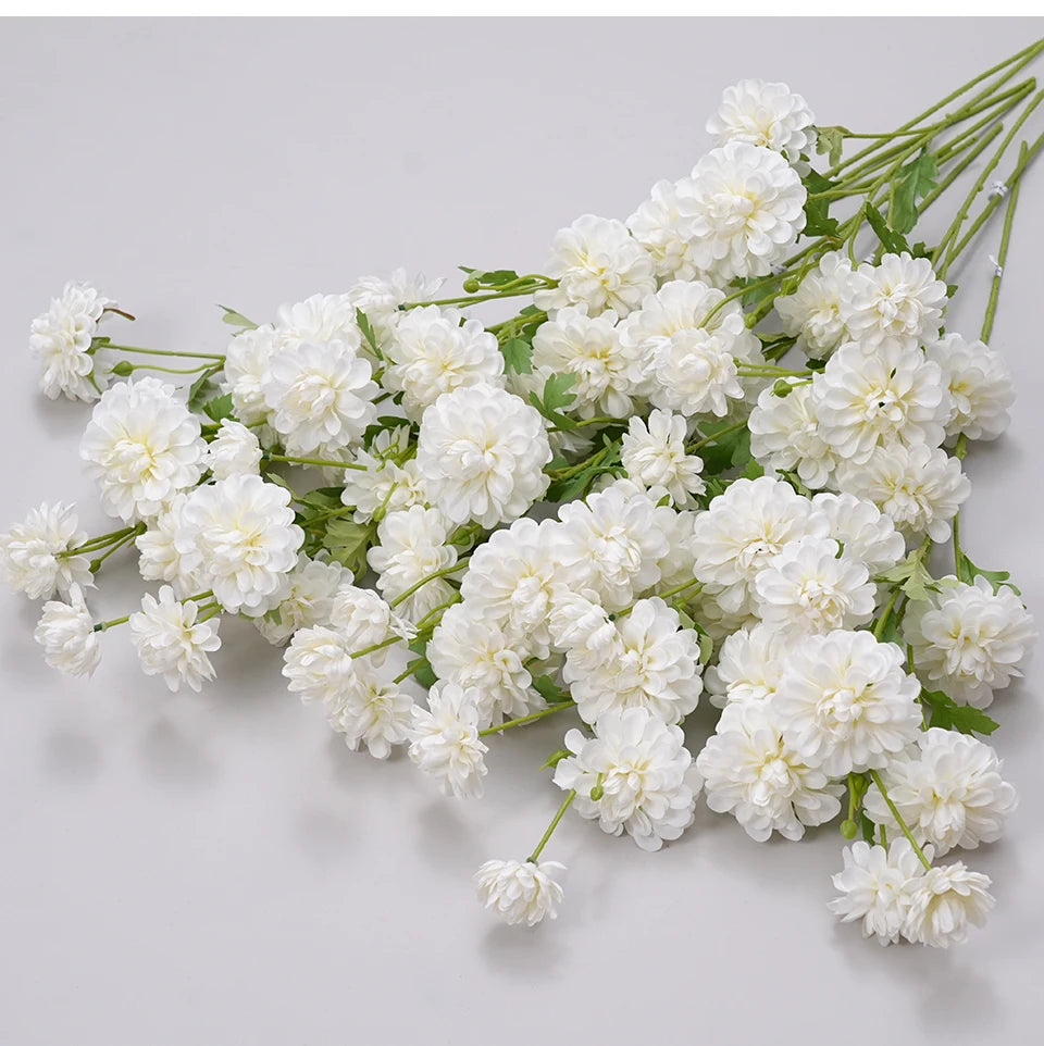 Silk Chrysanthemum Stems - 30.7" L, Available in Assorted Colors