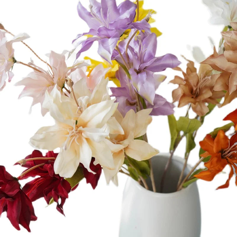 Silk Lilies - 33.4" L, Available in Assorted Colors