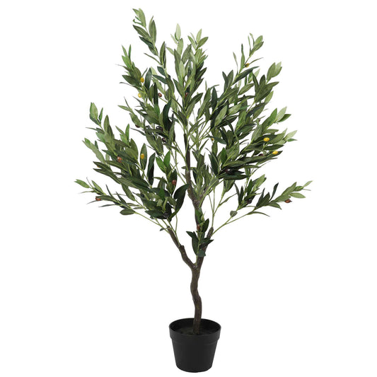an artificial olive tree