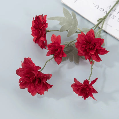 Artificial Silk Dahlias - 35.4" H, Available in Assorted Colors