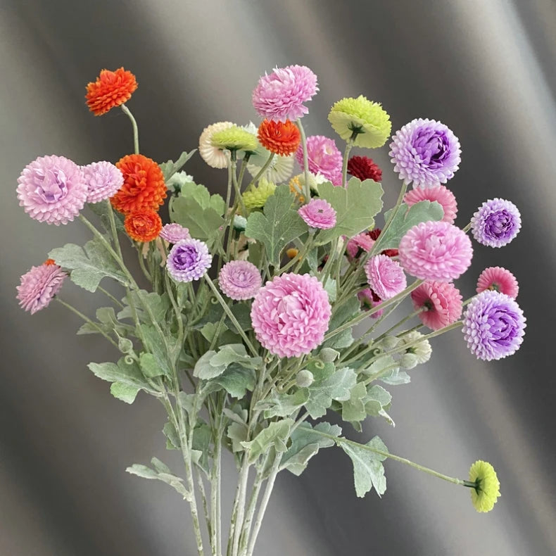 silk chrysanthemums