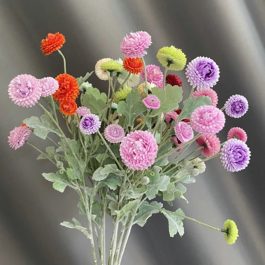 silk chrysanthemums
