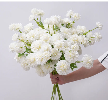 Silk Chrysanthemum Stems - 30.7" L, Available in Assorted Colors