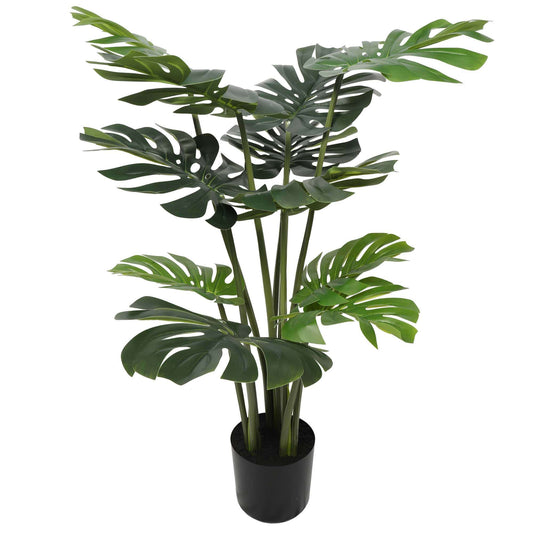 an artificial potted plant