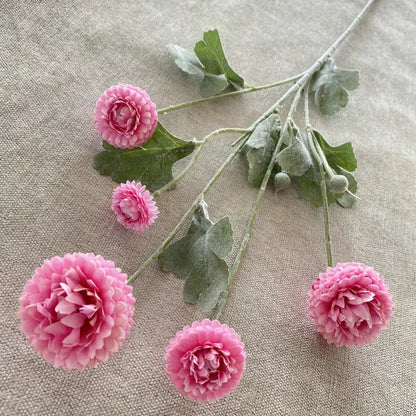 Silk Chrysanthemum Stems - 23.6" L, Available in Assorted Colors