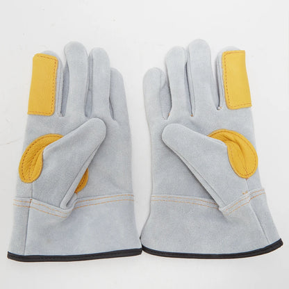 Leather Gardening Gloves - Extra Protection Padding, Various Sizes