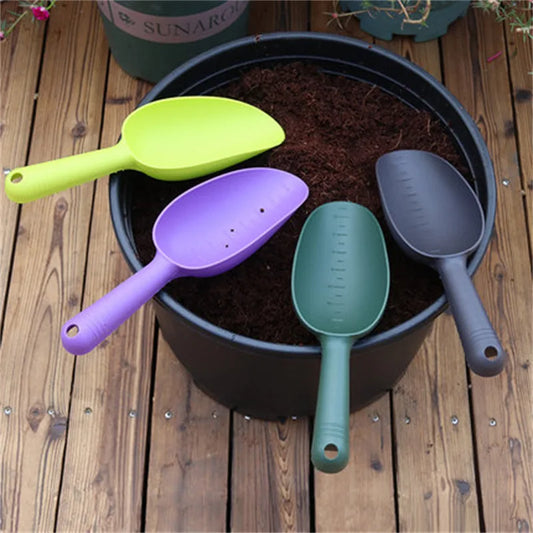 Plastic Garden Shovel - 9.8" Long, Available in Several Colors