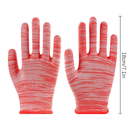 Striped Nylon Gloves - Size 2XS