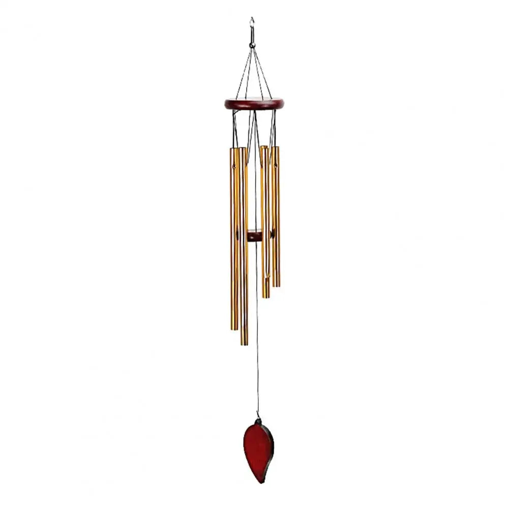 Metal and Wooden Wind Chimes Set