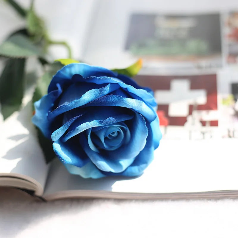 Silk Roses - 3 Pack Bundle, Available in Assorted Colors, 20.8"