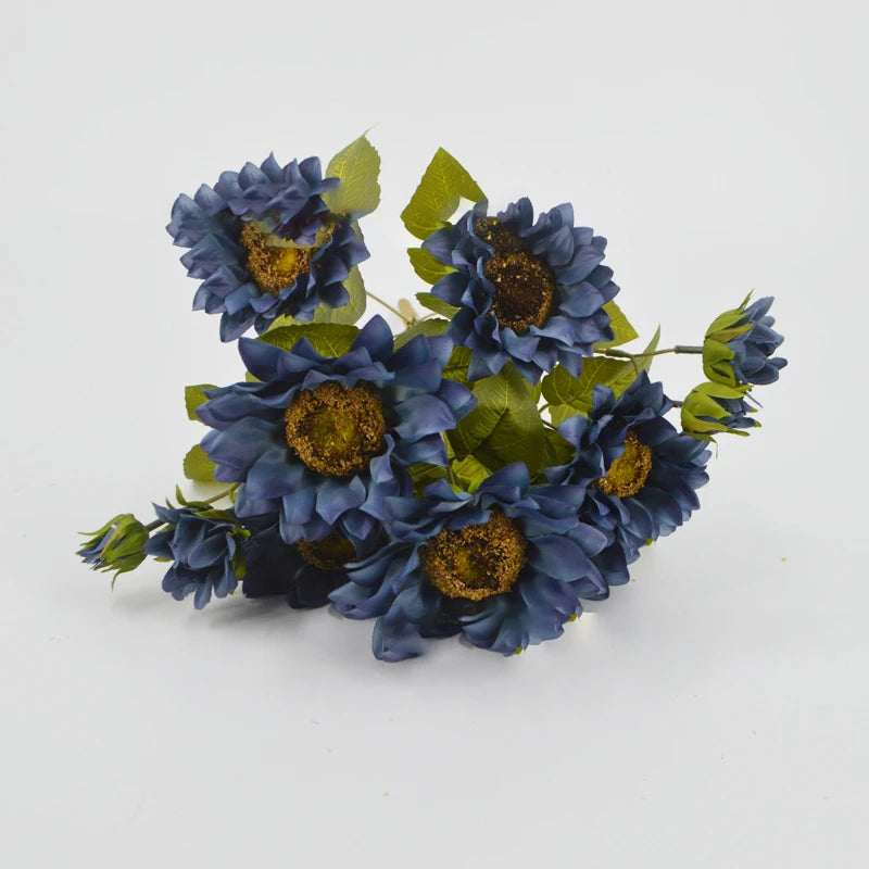 Silk Sunflower Bouquet - 20.8" L, Available in Assorted Colors