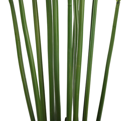 Artificial Potted Palm - 74.8" H, Black Pot Included