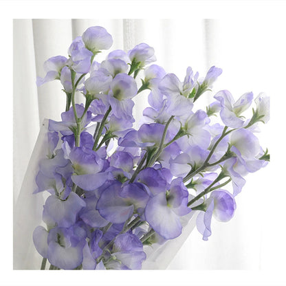 Silk Sweet Pea Flowers - 24.4" L, Available in Assorted Colors