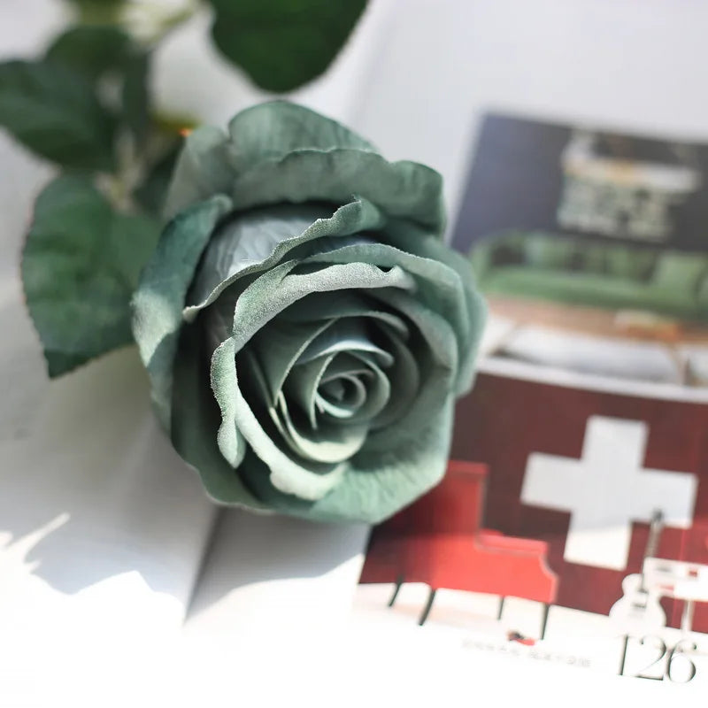 Silk Roses - 3 Pack Bundle, Available in Assorted Colors, 20.8"