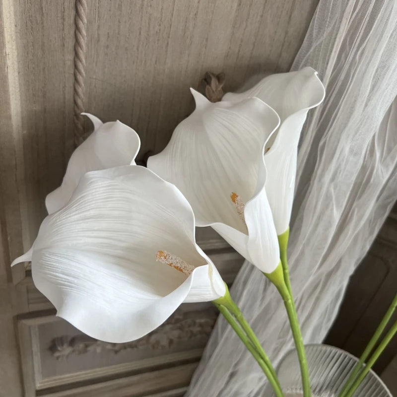 Artificial Calla Lilies - 31.1" L, Available in White