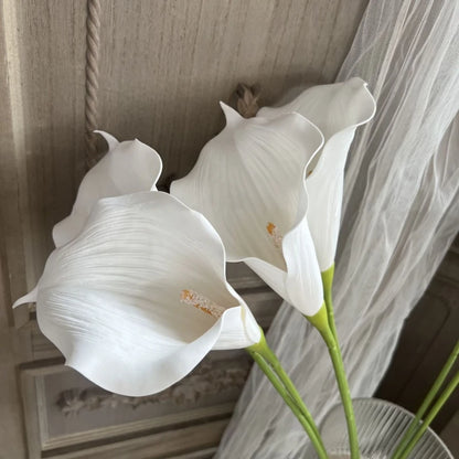 Artificial Calla Lilies - 31.1" L, Available in White