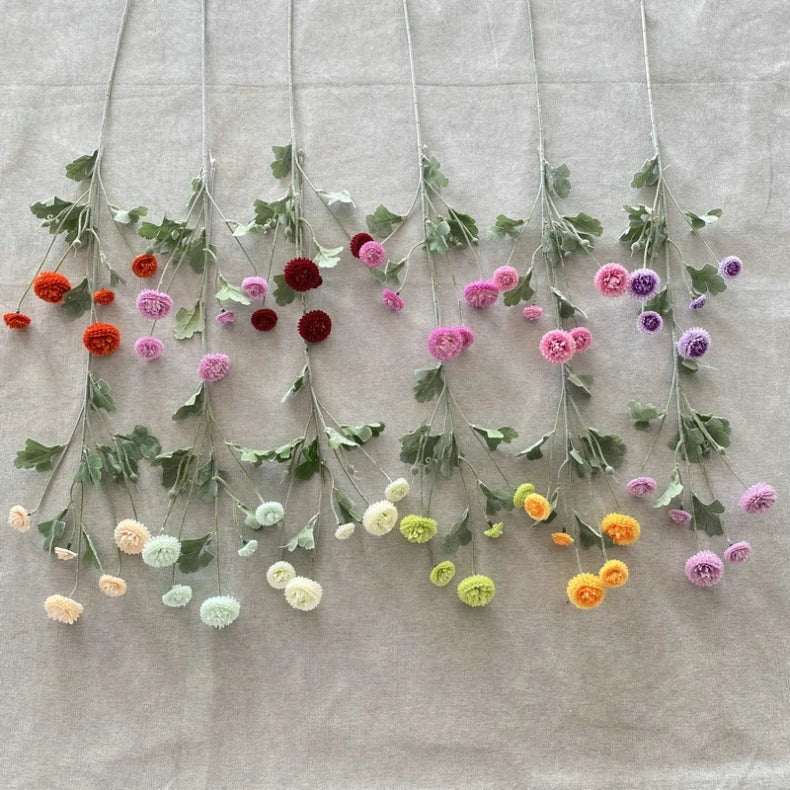 Silk Chrysanthemum Stems - 23.6" L, Available in Assorted Colors