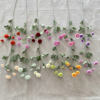 Silk Chrysanthemum Stems - 23.6" L, Available in Assorted Colors